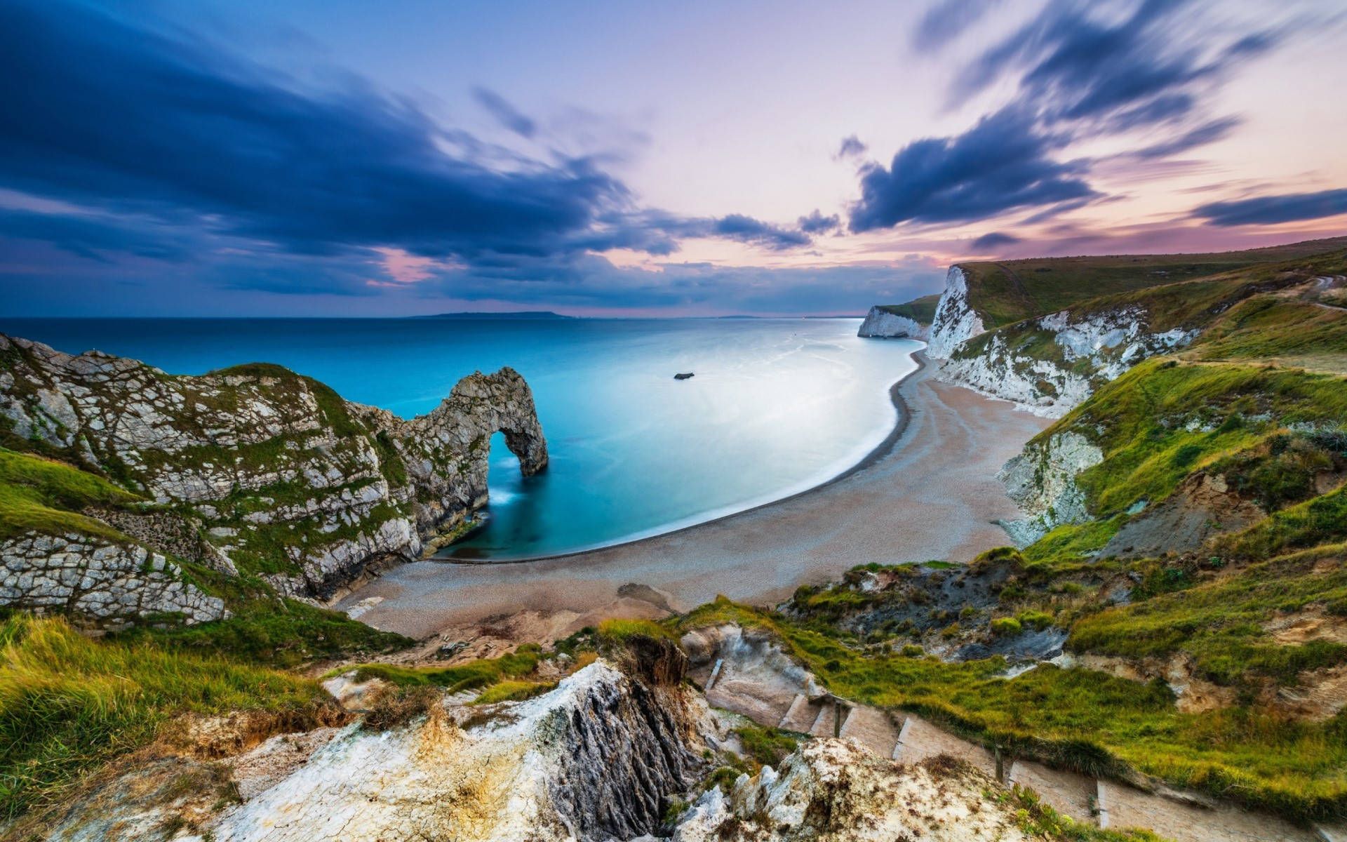 1920x1200 Download Jurassic Coast England Wallpaper