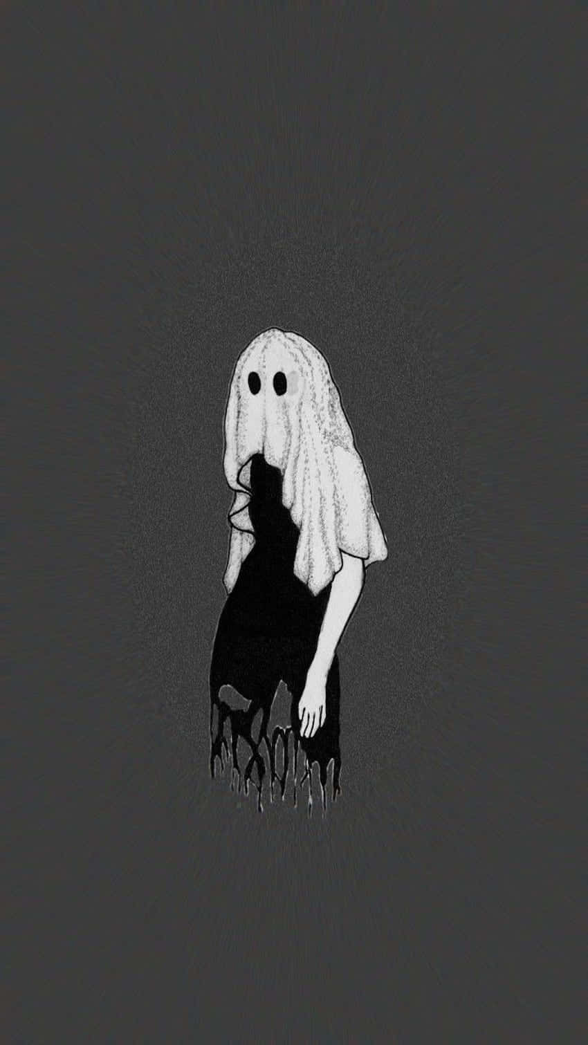 850x1511 Download Looking through an eerie and aesthetically pleasing window Wallpaper