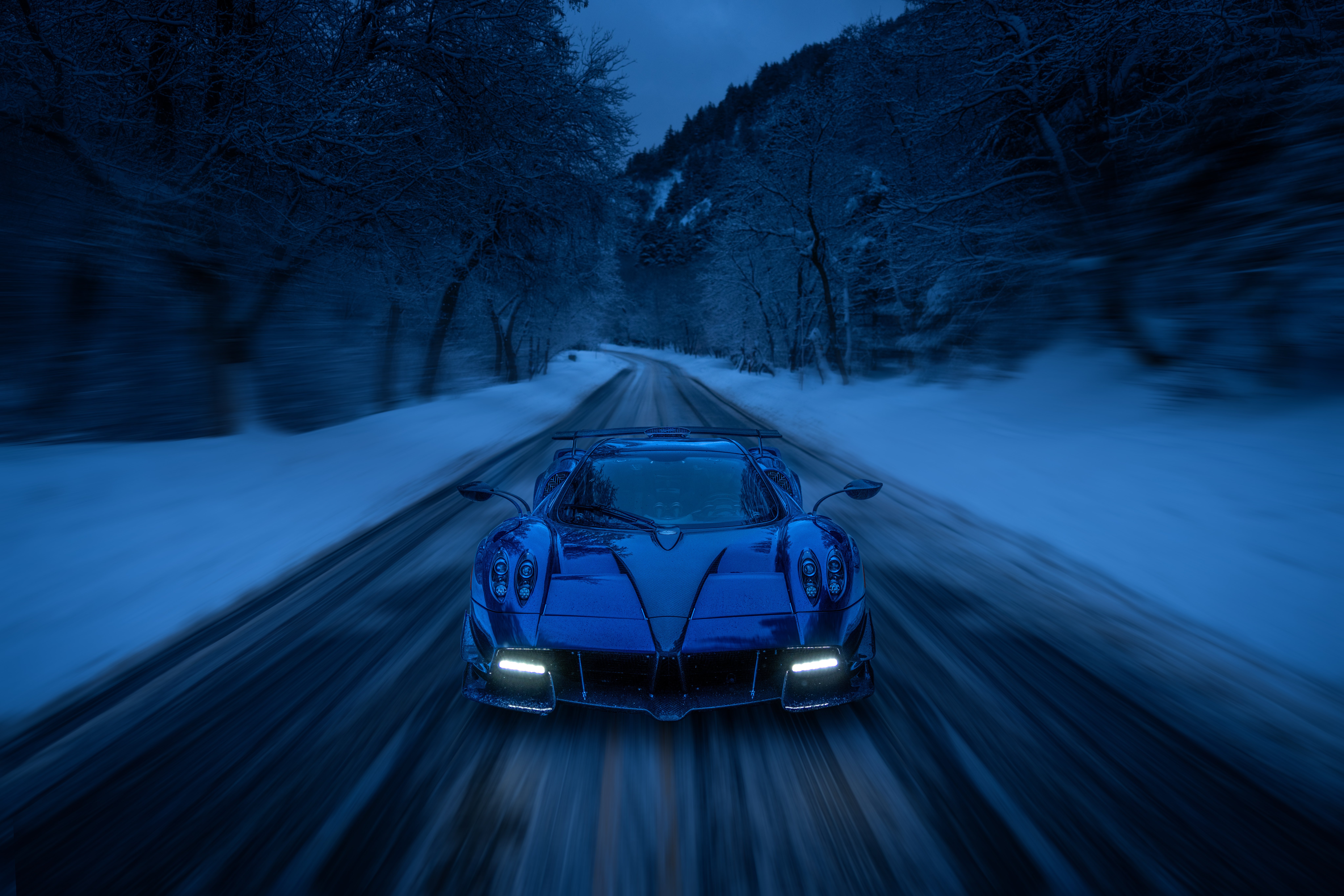 8192x5464 Pagani Huayra Roadster Tempesta 8K Wallpaper