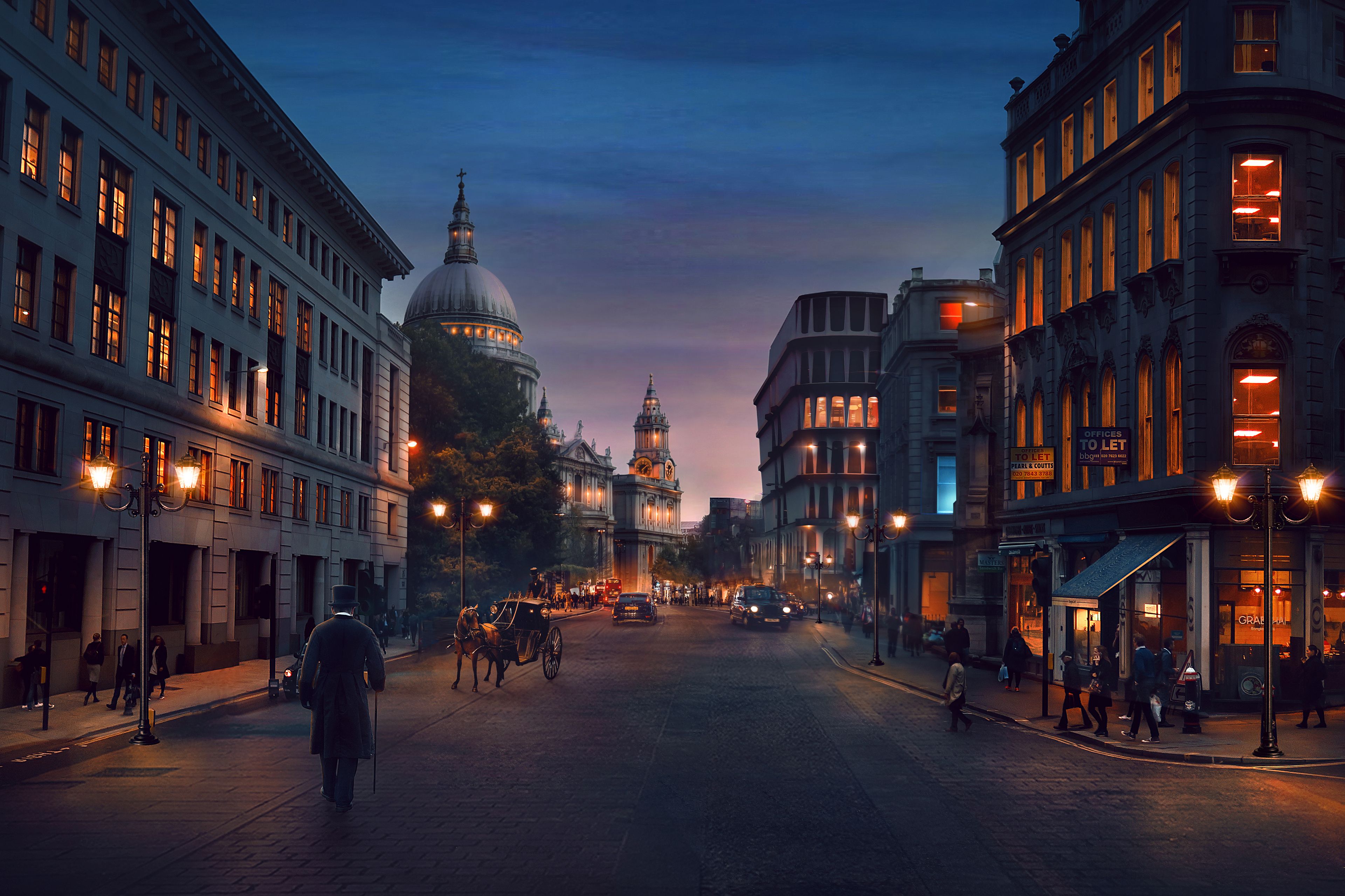 3840x2560 London Wallpaper 4K, Cityscape, Buildings, Street