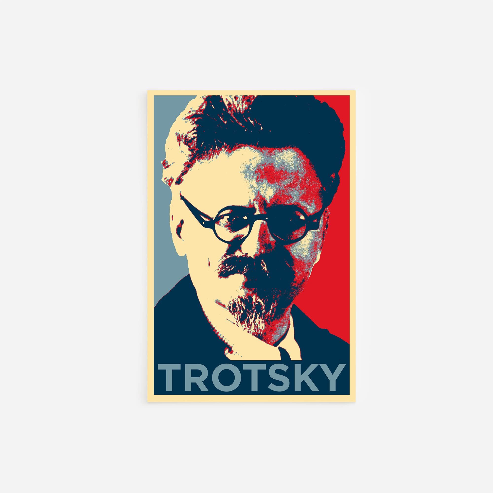 2000x2000 Leon Trotsky Art Print // Size: A4 (210 x 297 mm) : Home & Kitchen