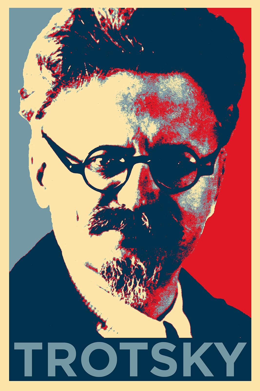 1067x1600 Lustre Paper Trotsky Art Print Poster Gift: 12 x 8 Inches : Home & Kitchen