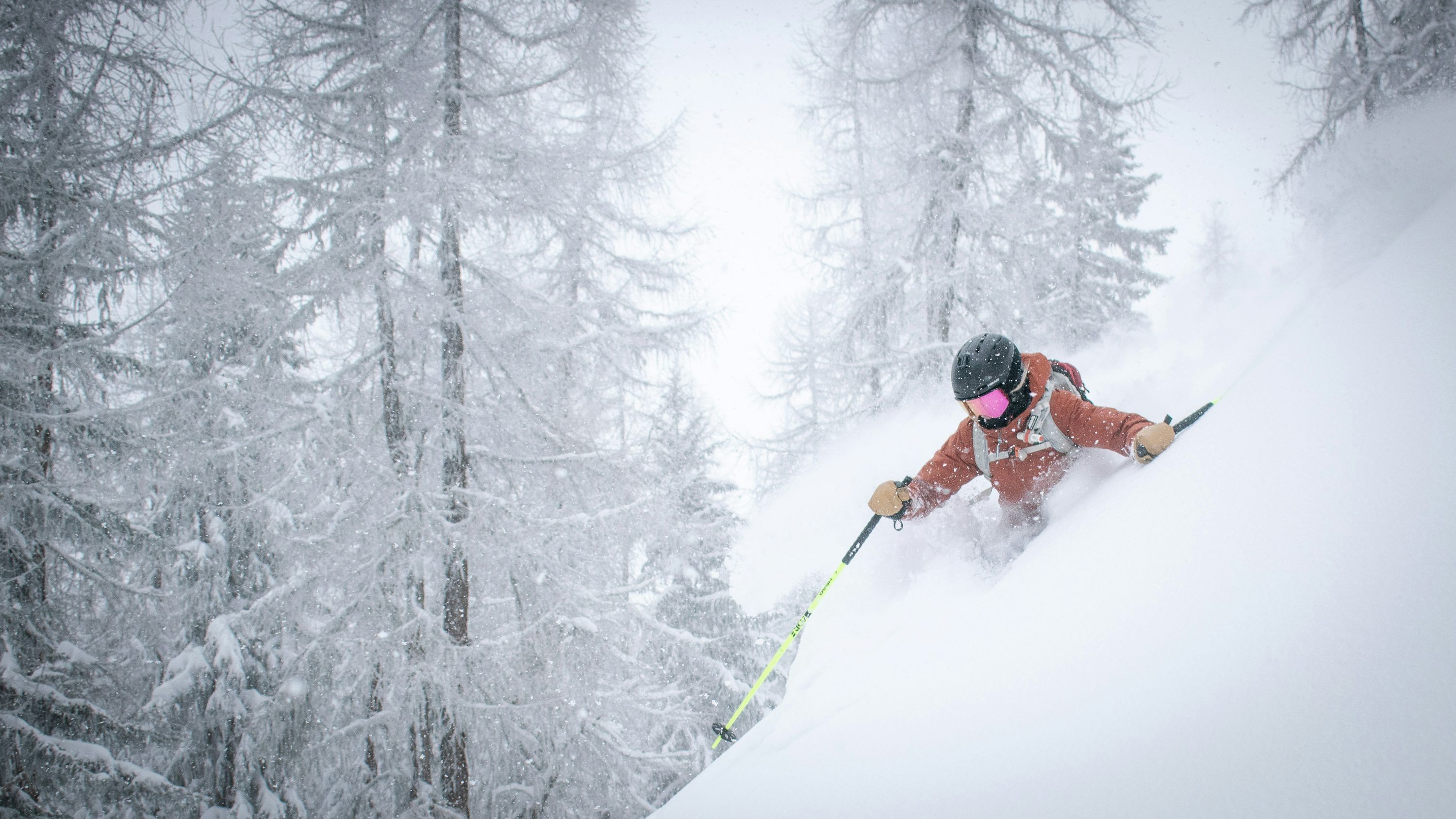 3000x1688 Backcountry Skiing Picture. Download Free Image