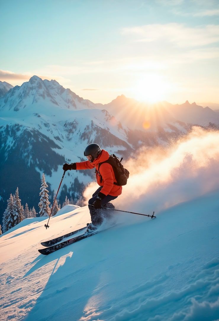 740x1082 Alpine skiing Image