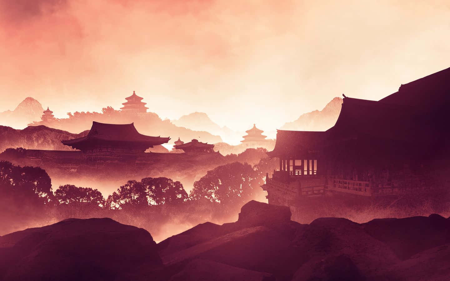 1440x900 Asian Background