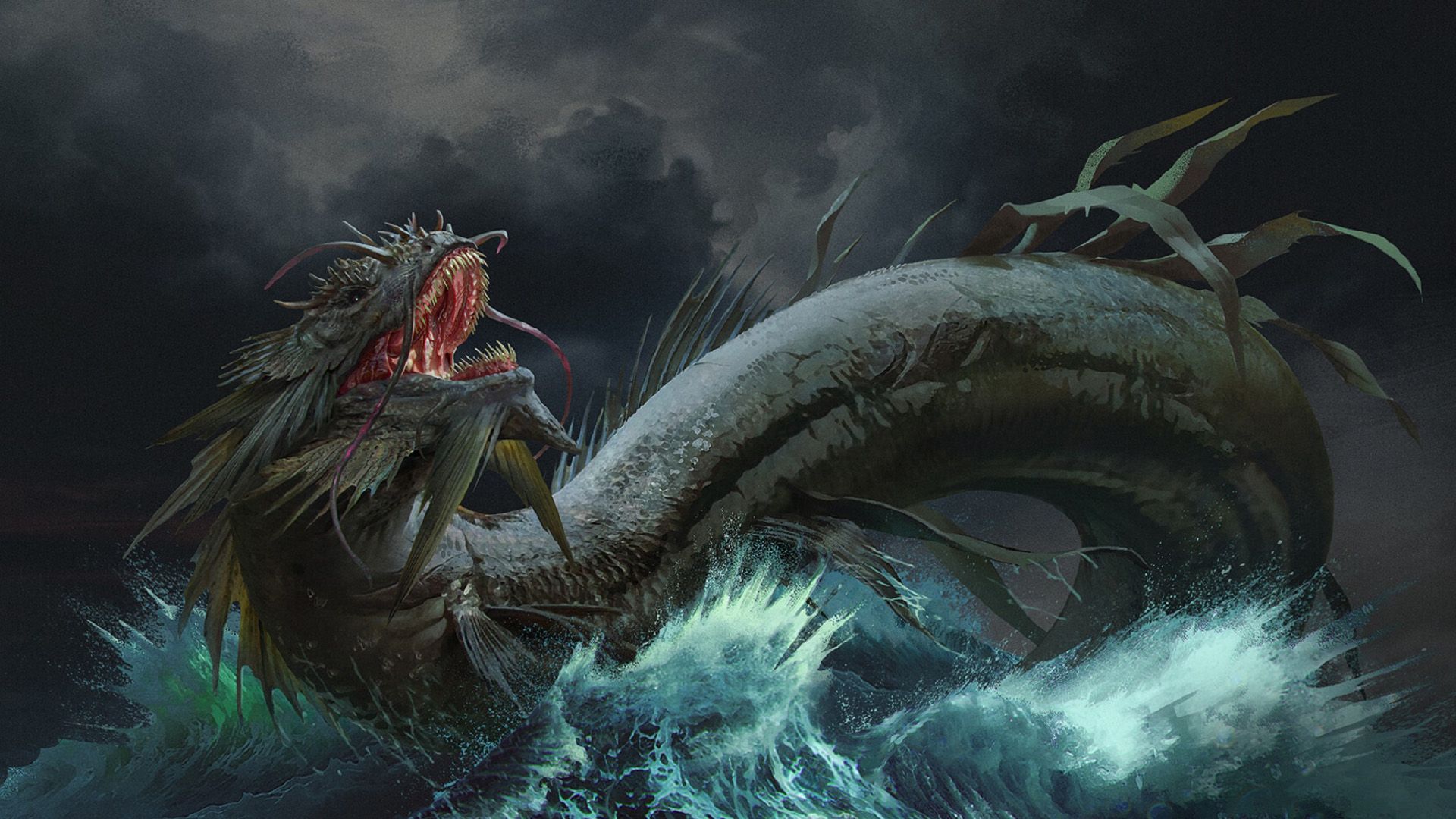 1920x1080 Chinese Dragon Dragon HD Magic The Gathering Wallpaper