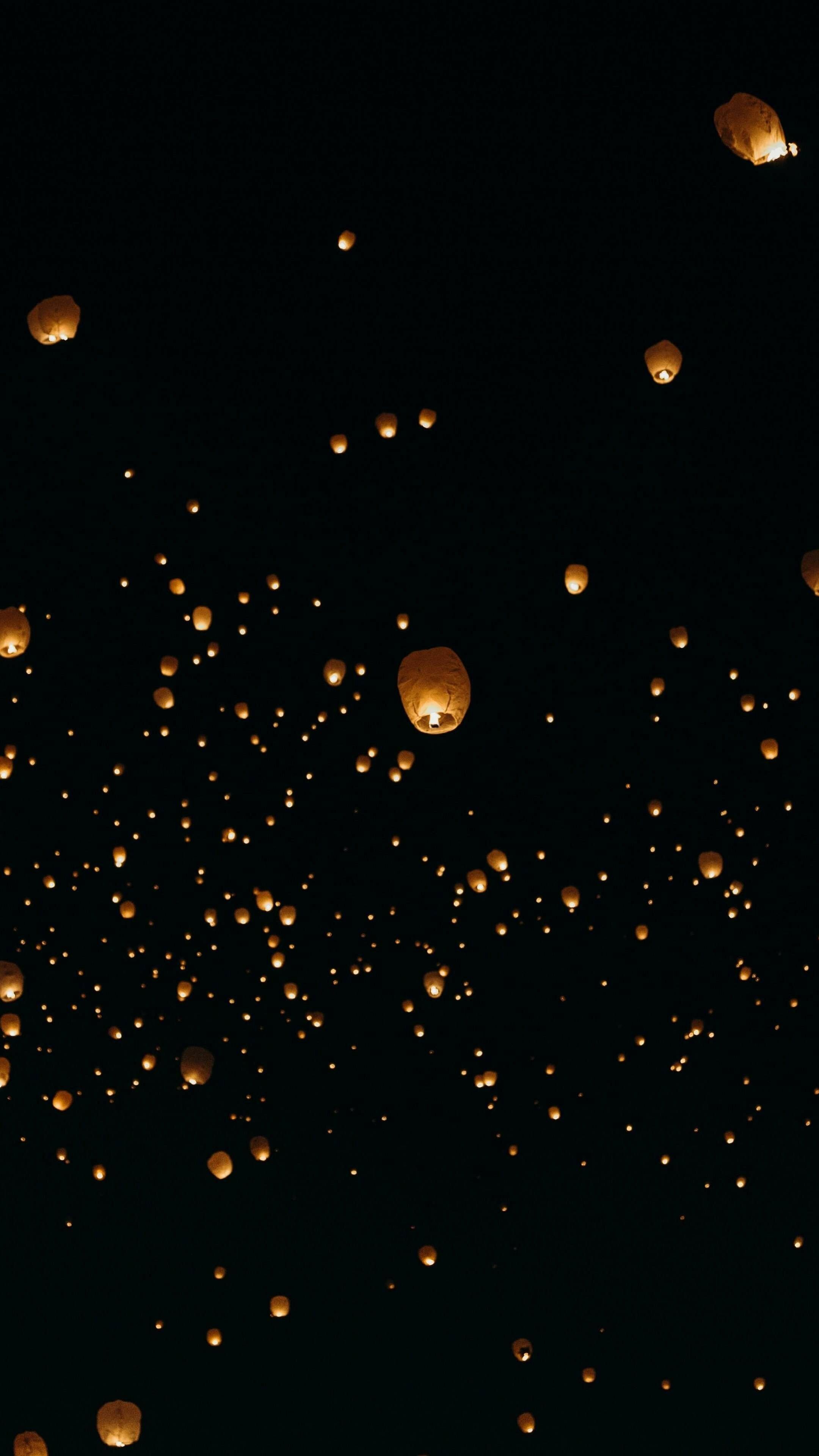 2160x3840 Lanterns Wallpaper