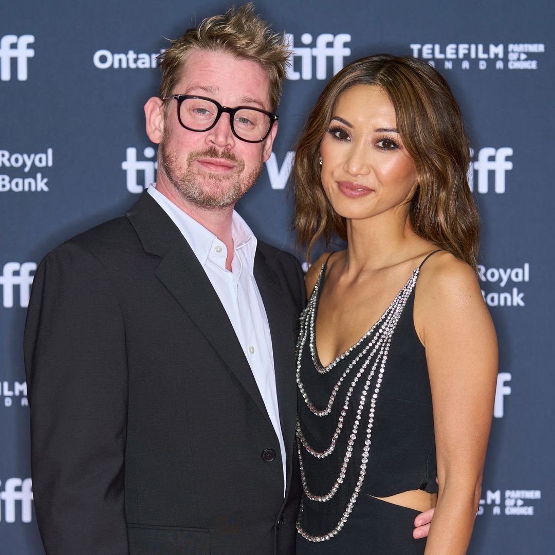 1080x1080 Macaulay Culkin Looks Besotted With Fiancée Brenda Song In Rare Loved Up Appearance. HELLO!