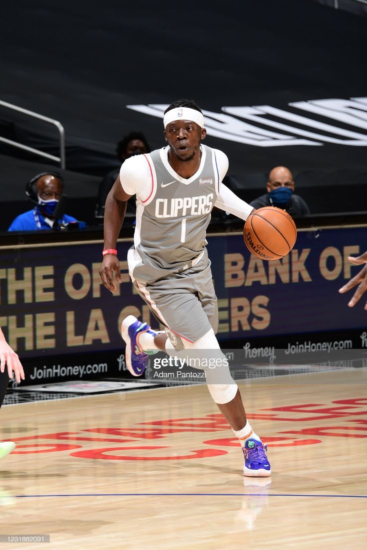 736x1103 Reggie Jackson of the LA Clippers dribbles the ball during the game