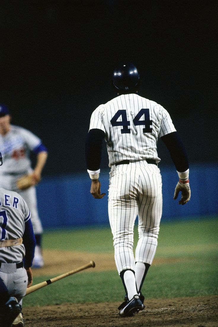 736x1104 Reggie Jackson World Series Game Home Run hit off different pitchers and all on first pitch