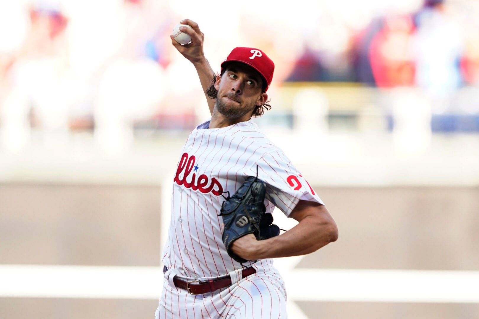 1620x1080 Download Aaron Nola Against Light Wallpaper
