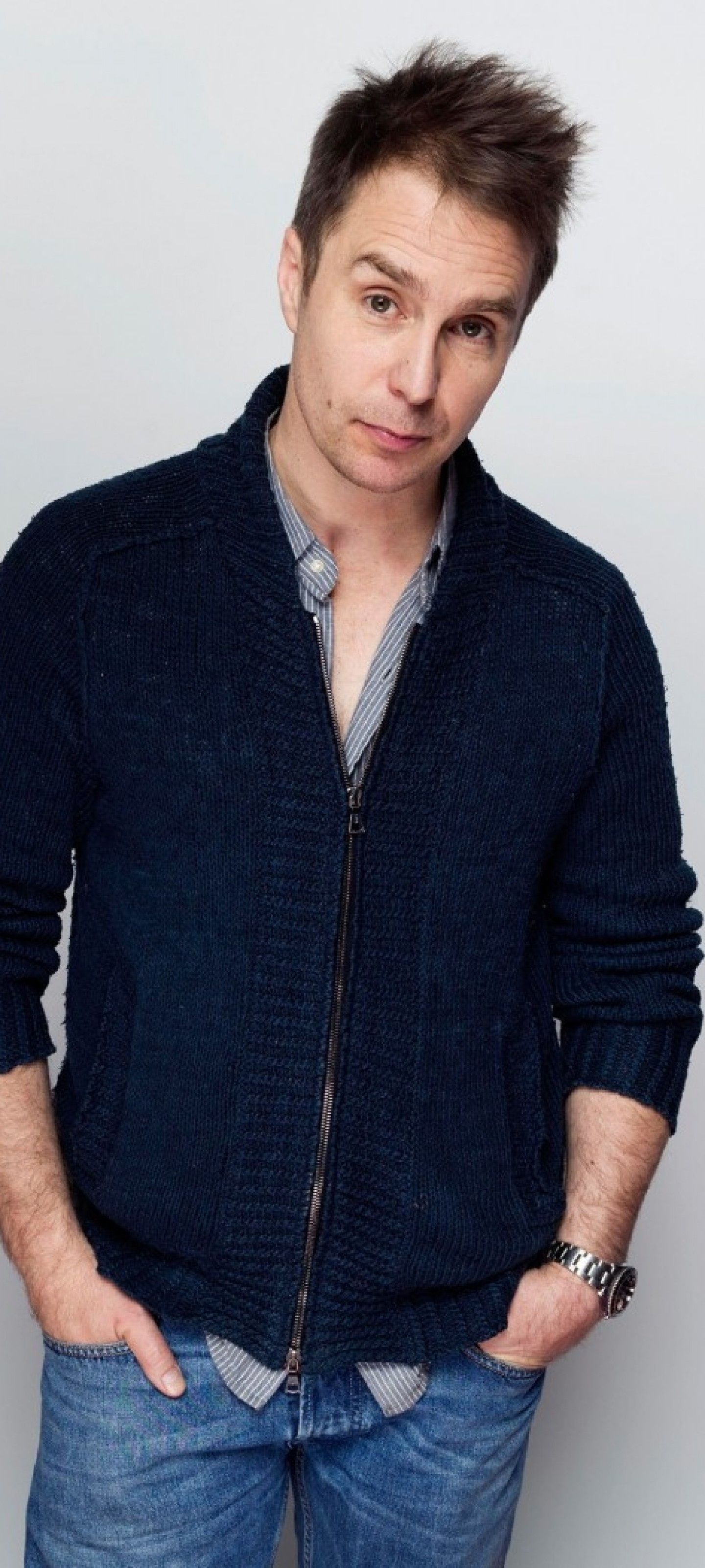 1440x3200 Sam Rockwell Wallpaper
