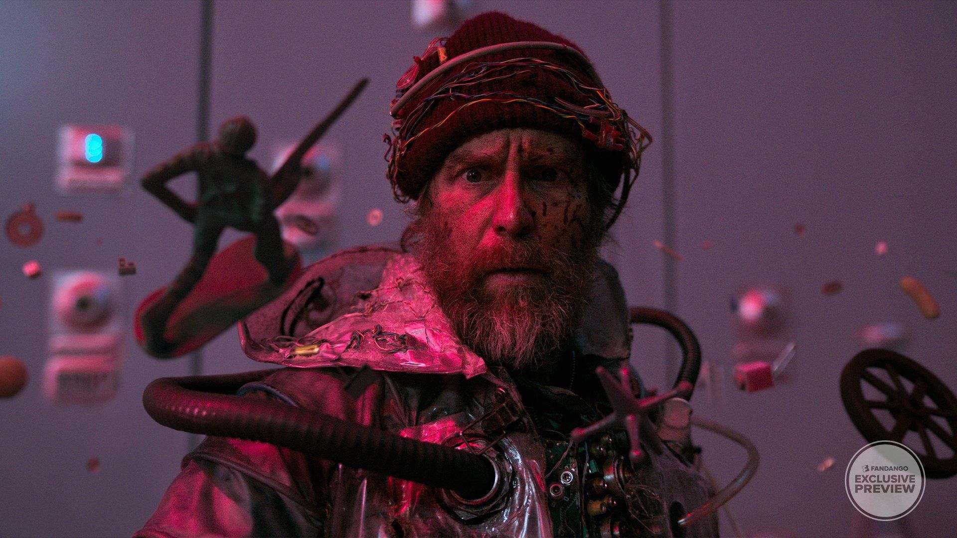 1920x1080 First Image of Sam Rockwell in Gore Verbinski's 'Good Luck, Have Fun, Don't Die' man from the future travels to the past and recruits the patrons of a Los Angeles
