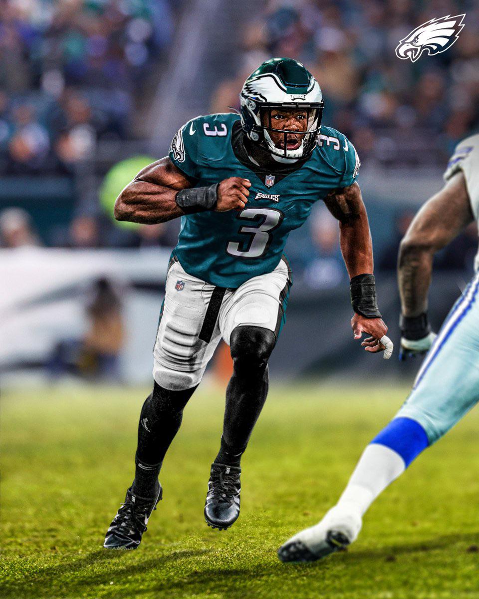 960x1200 Eagles First Look At Jalen Carter in number 98 and Nolan Smith in number 3