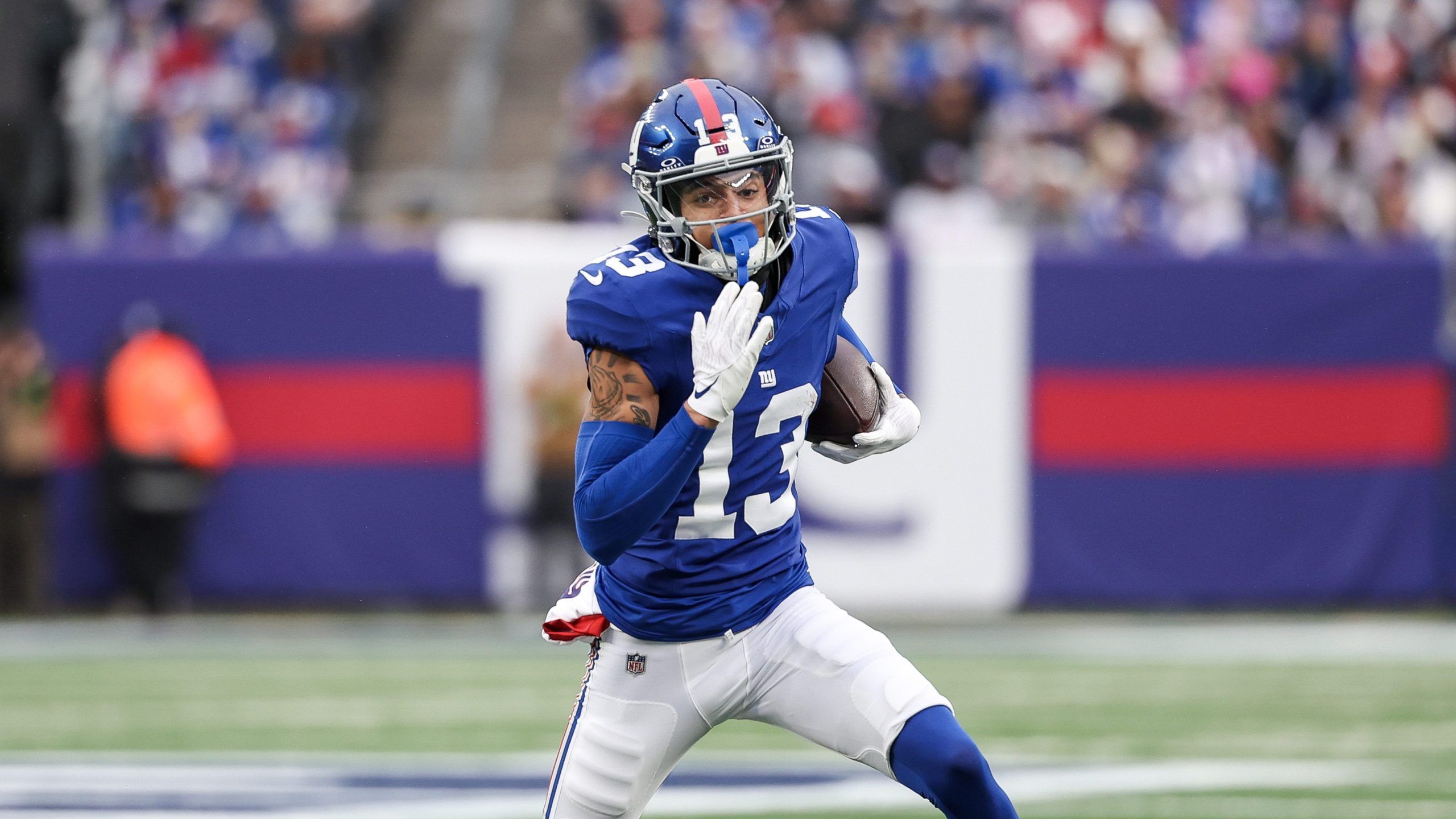 2560x1440 University Of Tennessee's Jalin Hyatt Breaks Out For First 100 Yard Game In His NFL Career