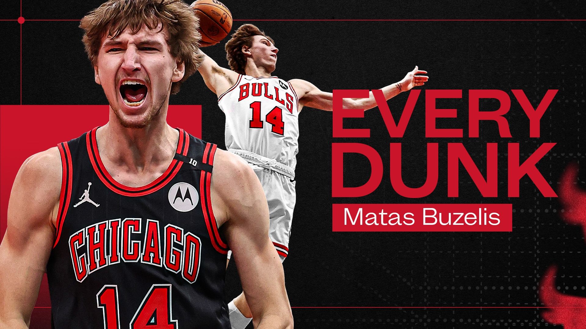 1920x1080 EVERY DUNK from Matas Buzelis' Rookie Season
