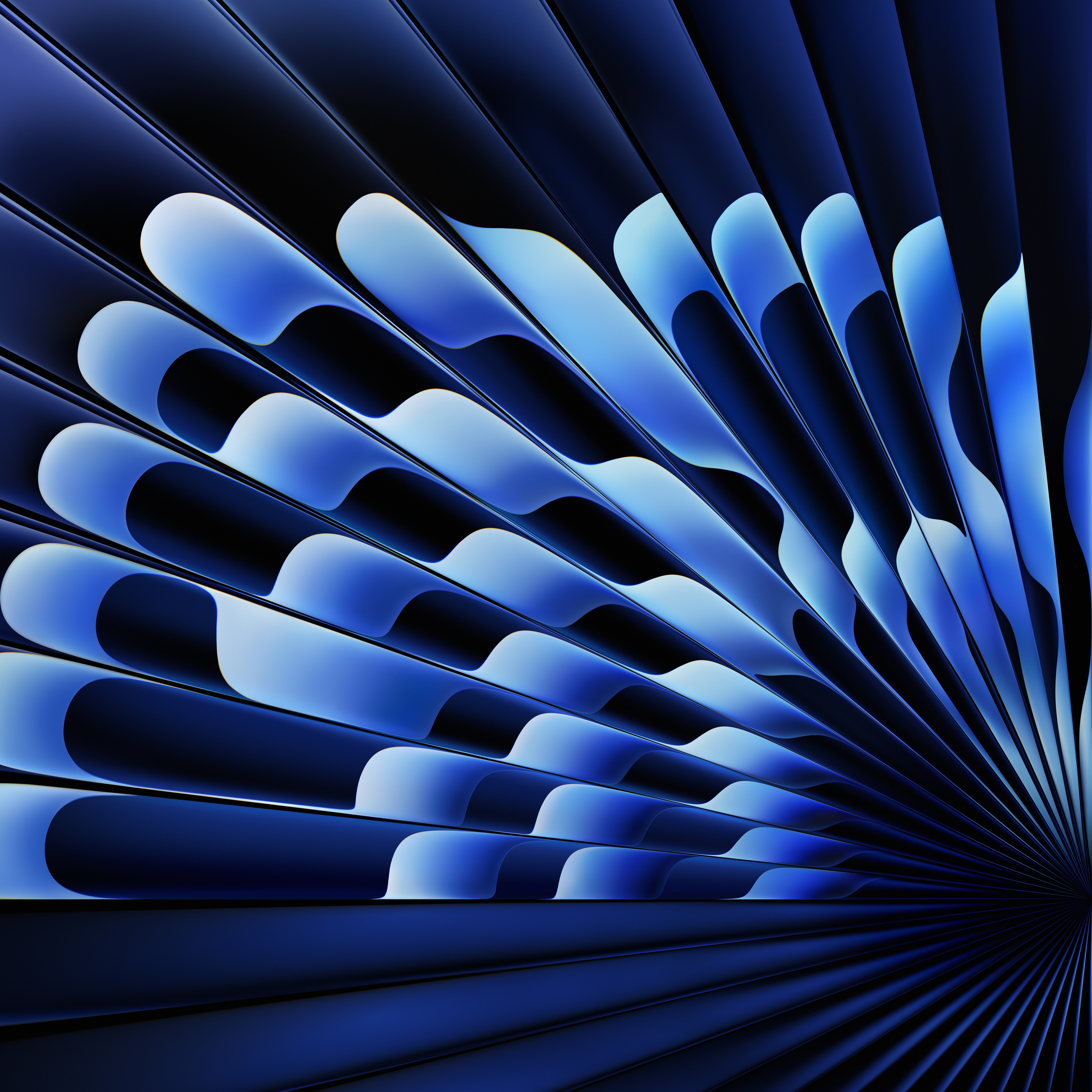 6016x6016 Blue Aesthetic Wallpaper and Background