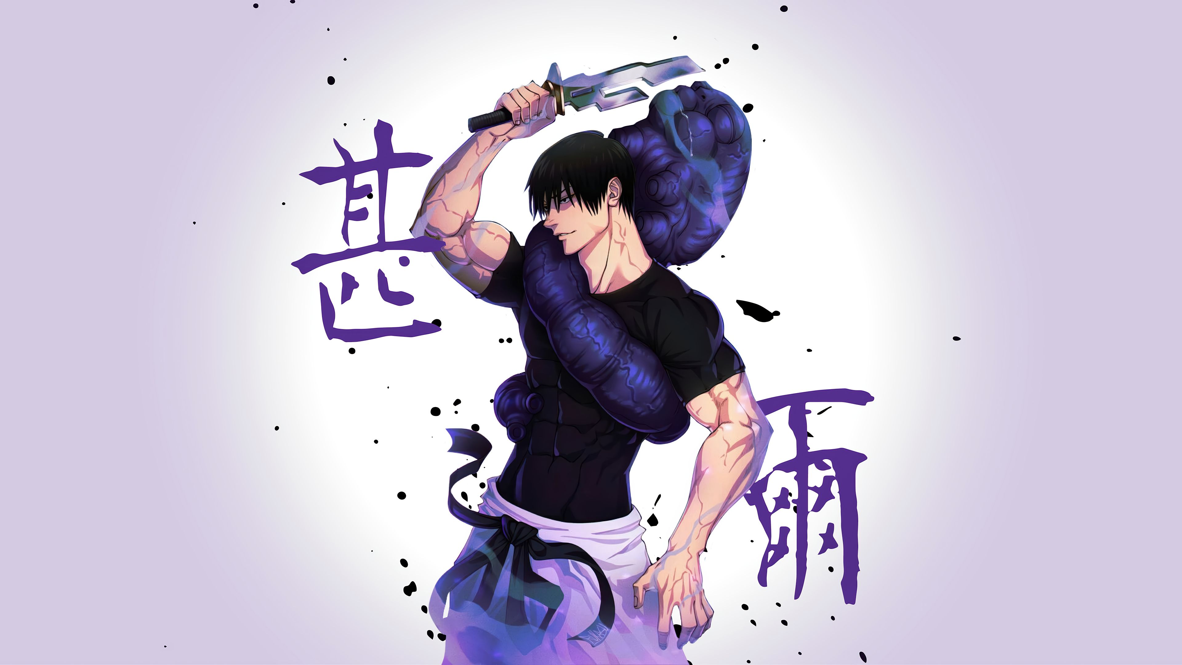 3840x2160 Toji JJK 4K Wallpaper HD PC