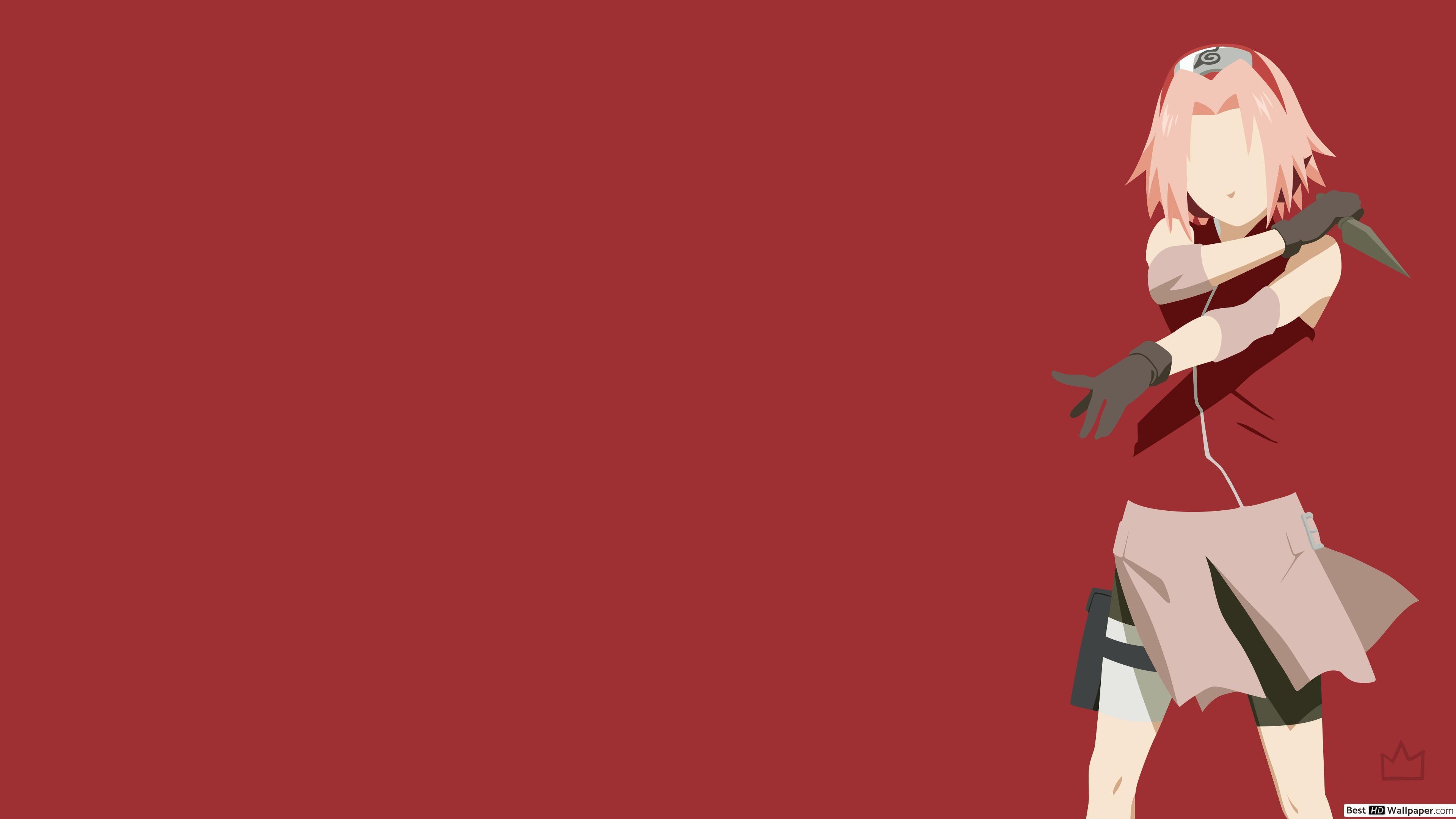3840x2160 Sakura Haruno HD wallpaper download