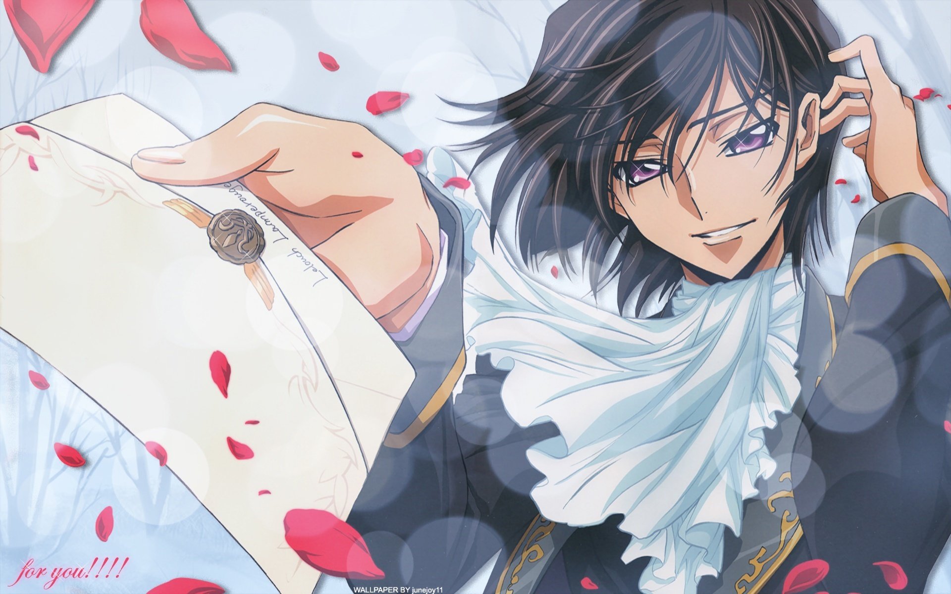 1920x1200 Wallpaper art, guy, Code Geass, code geass, Lilus for mobile and desktop, section сёнэн, resolution 1920x1200