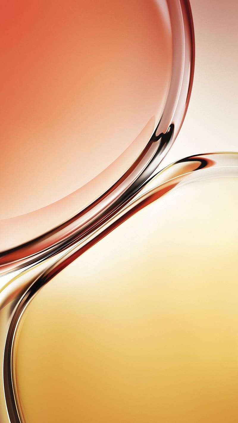 800x1422 Vivo V, Yellow Bubbles, yellow, bubbles, HD phone wallpaper