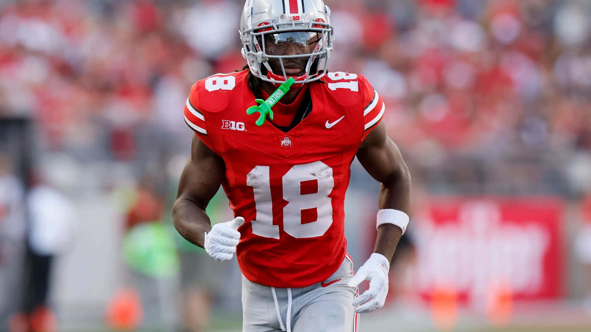 1920x1080 Download College Football Player Number18 Wallpaper