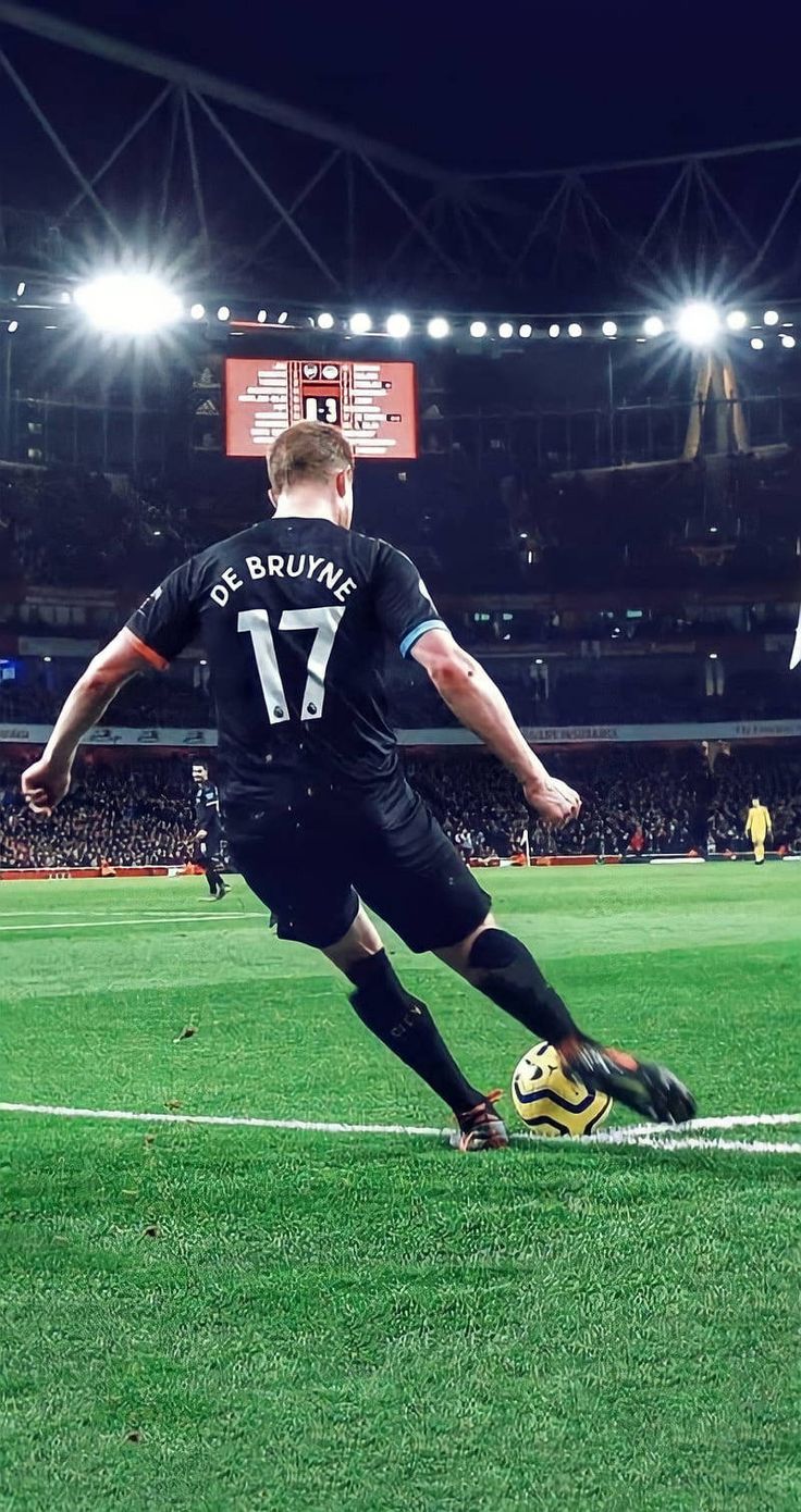 736x1390 Download Kevin De Bruyne Jersey Number 17 Wallpaper