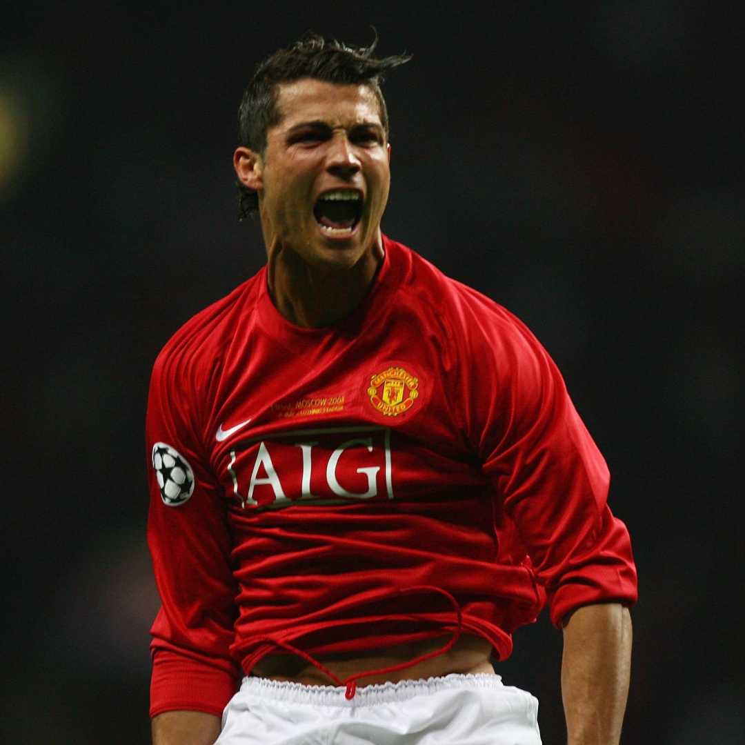 1080x1080 Cristiano Ronaldo celebrated Manchester United's 2008 Champions League triumph by going on a training session, reveals cousin