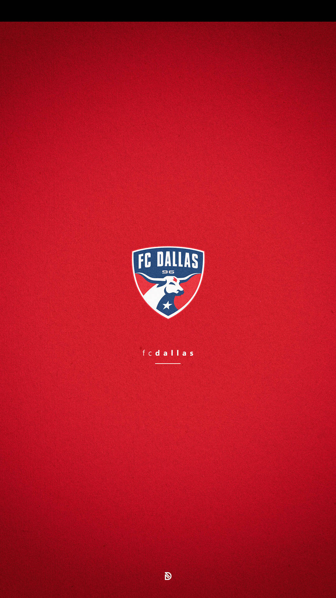 1080x1920 Download Fc Dallas Red Background Wallpaper