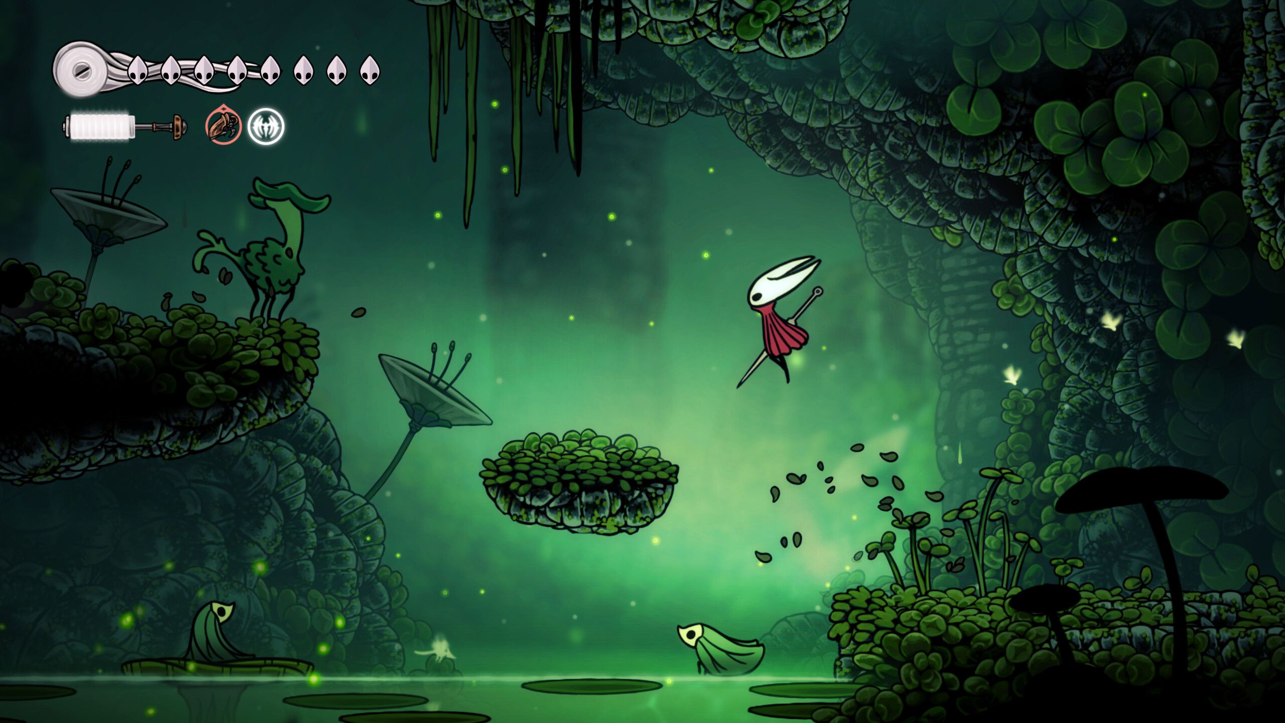 2560x1440 hours in, and Hollow Knight Silksong has already made me feel like I'm playing Dark Souls for the first time again