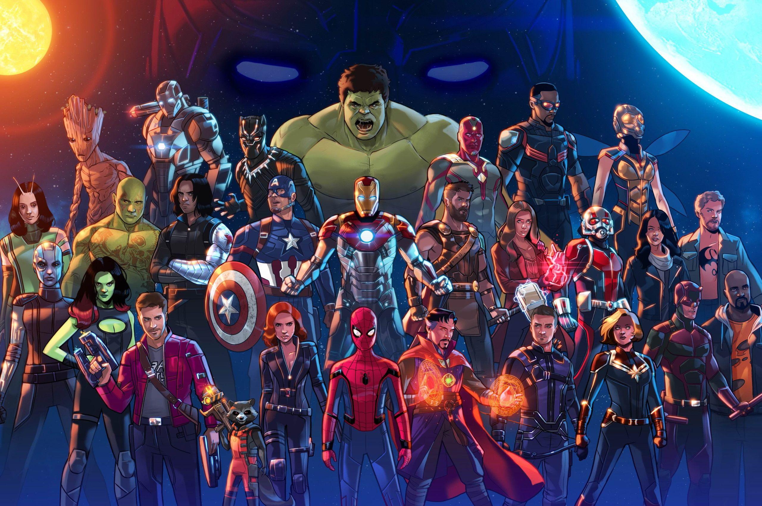 2560x1700 Marvel Cinematic Universe Artwork5k Chromebook Pixel HD