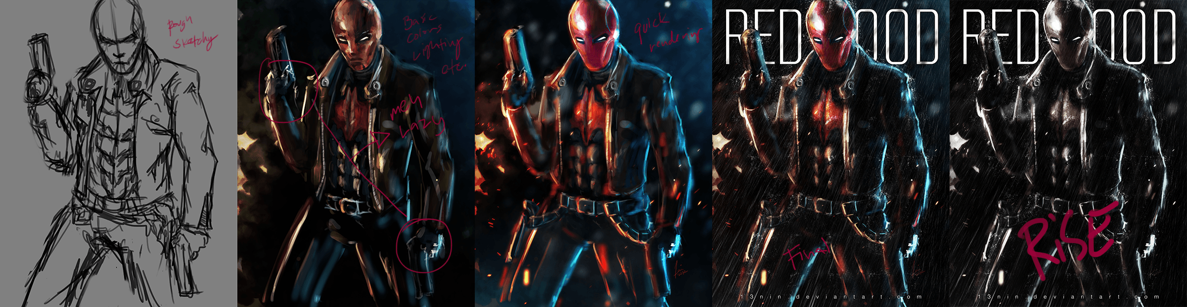 2400x621 Jason Todd Red Hood Wallpaper