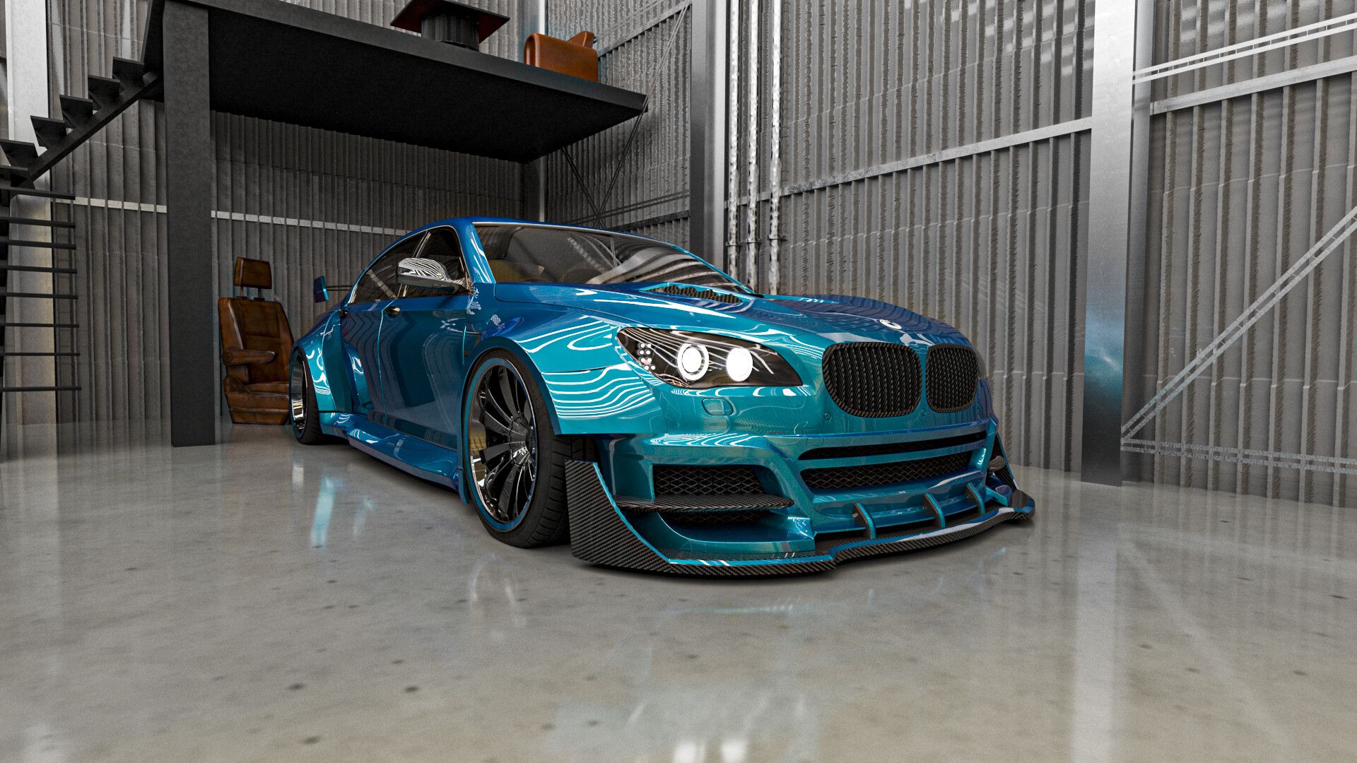 1920x1080 BMW F01 75i tuning