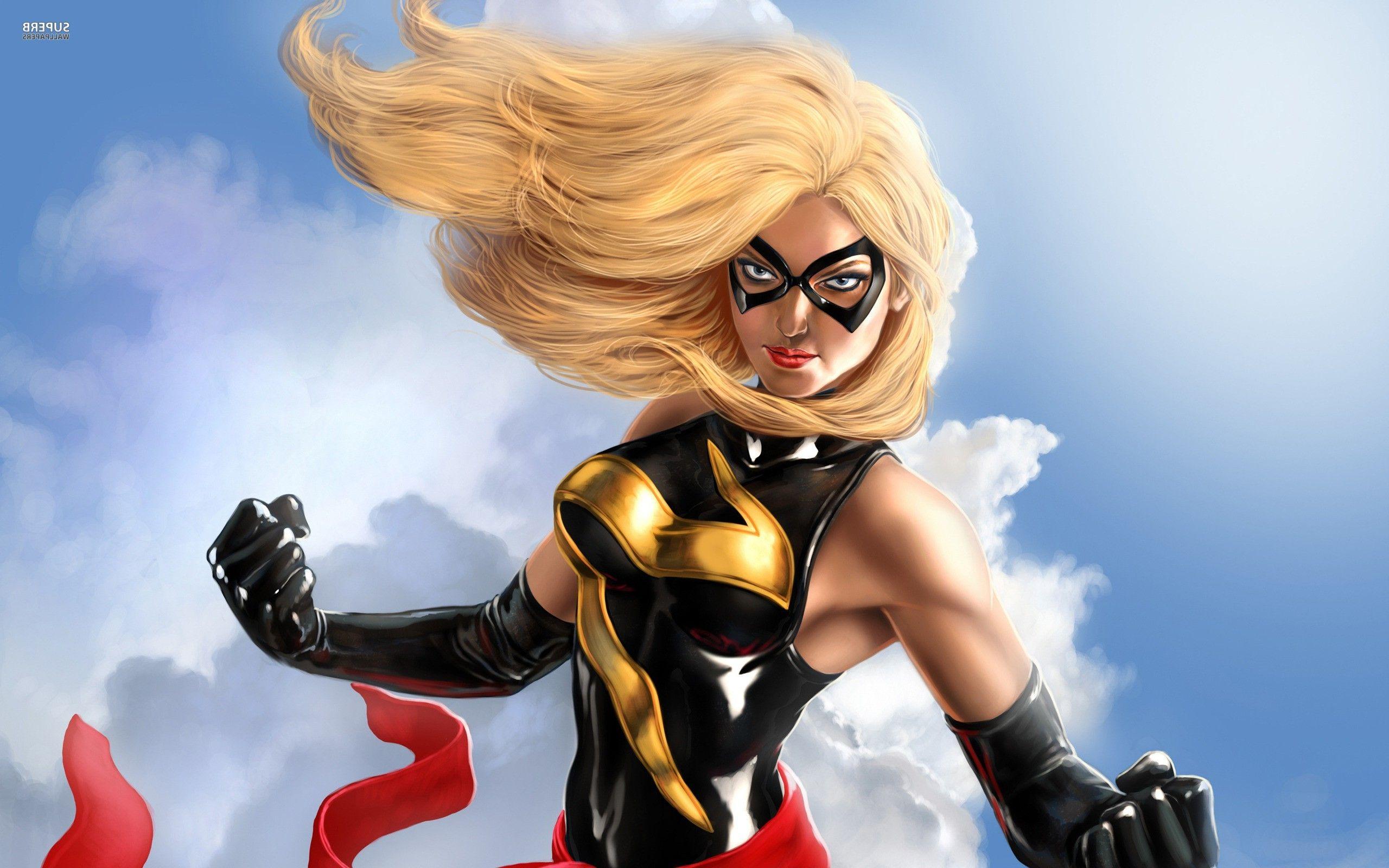 2560x1600 Miss Marvel Wallpaper. Miss Pacman