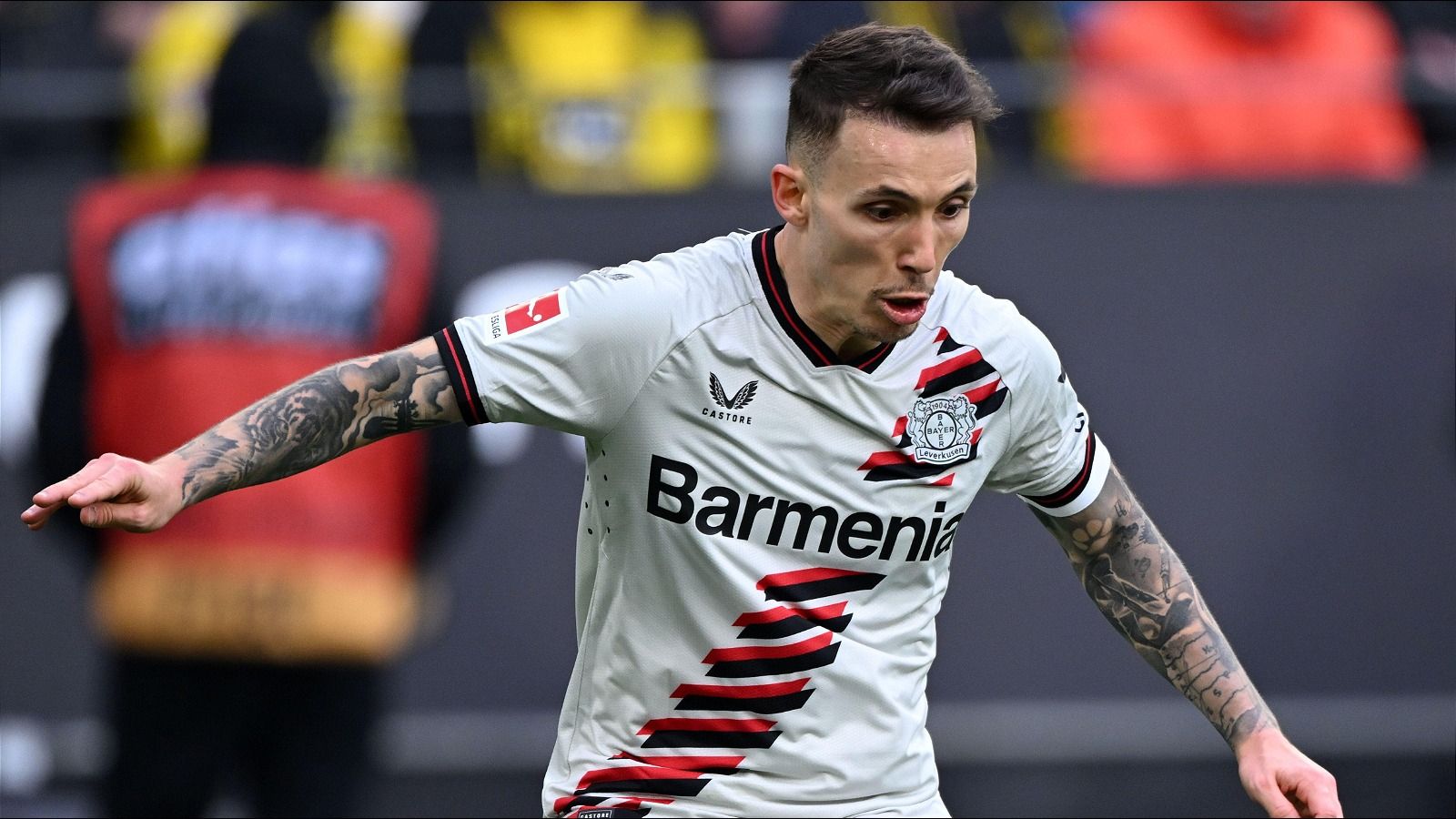 1600x900 Vodacom Soccer. News. Report: Bayer Leverkusen defender Alejandro Grimaldo linked with Barcelona move