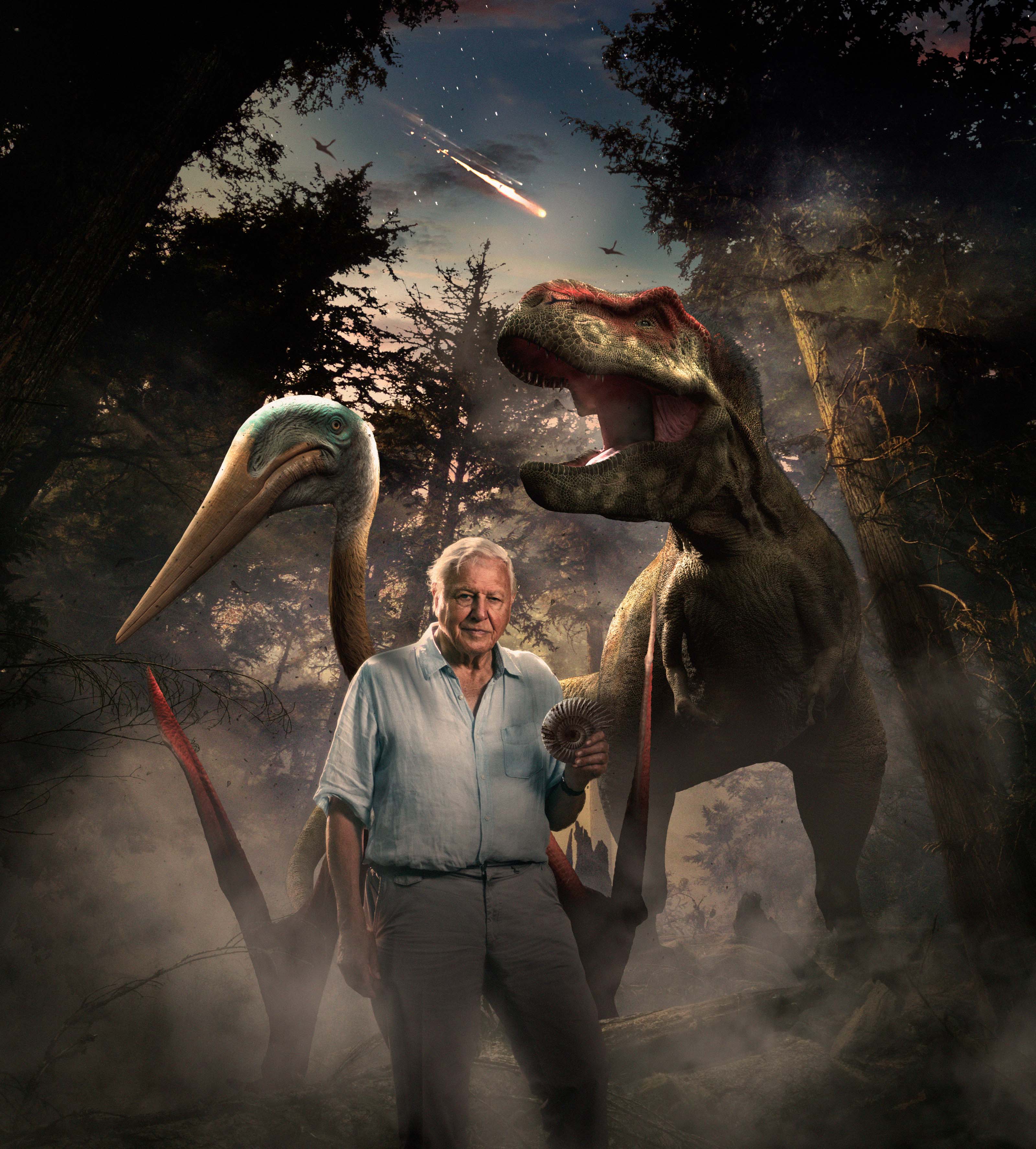 3200x3547 Dinosaurs Final Day with David Attenborough (2022)