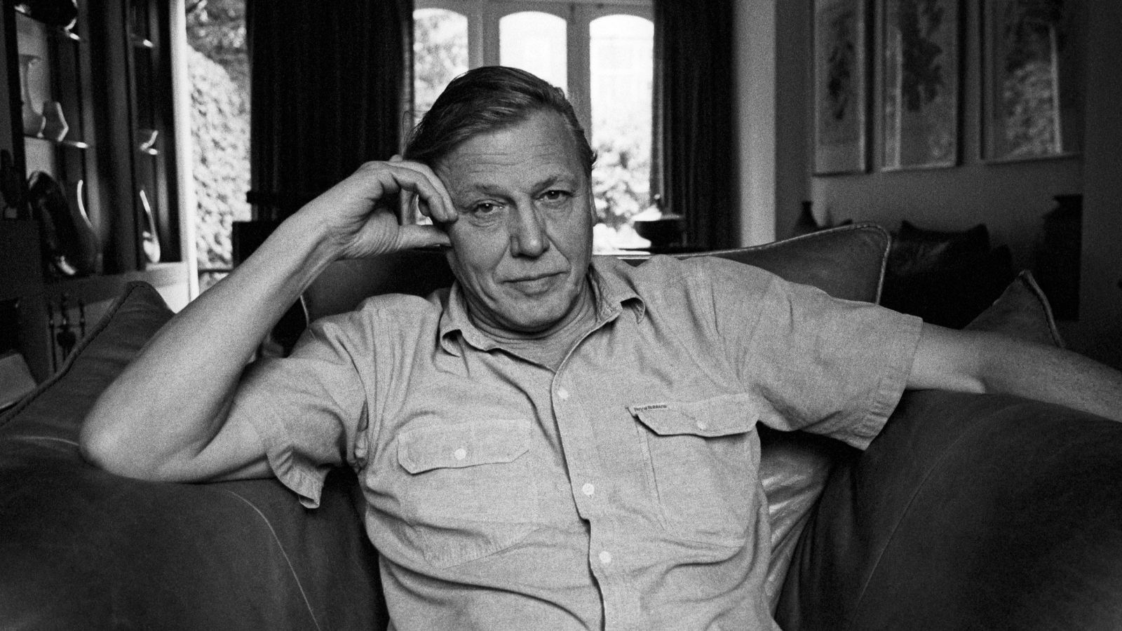1600x900 David Attenborough's '90s living room embodies elegance. Homes and Gardens
