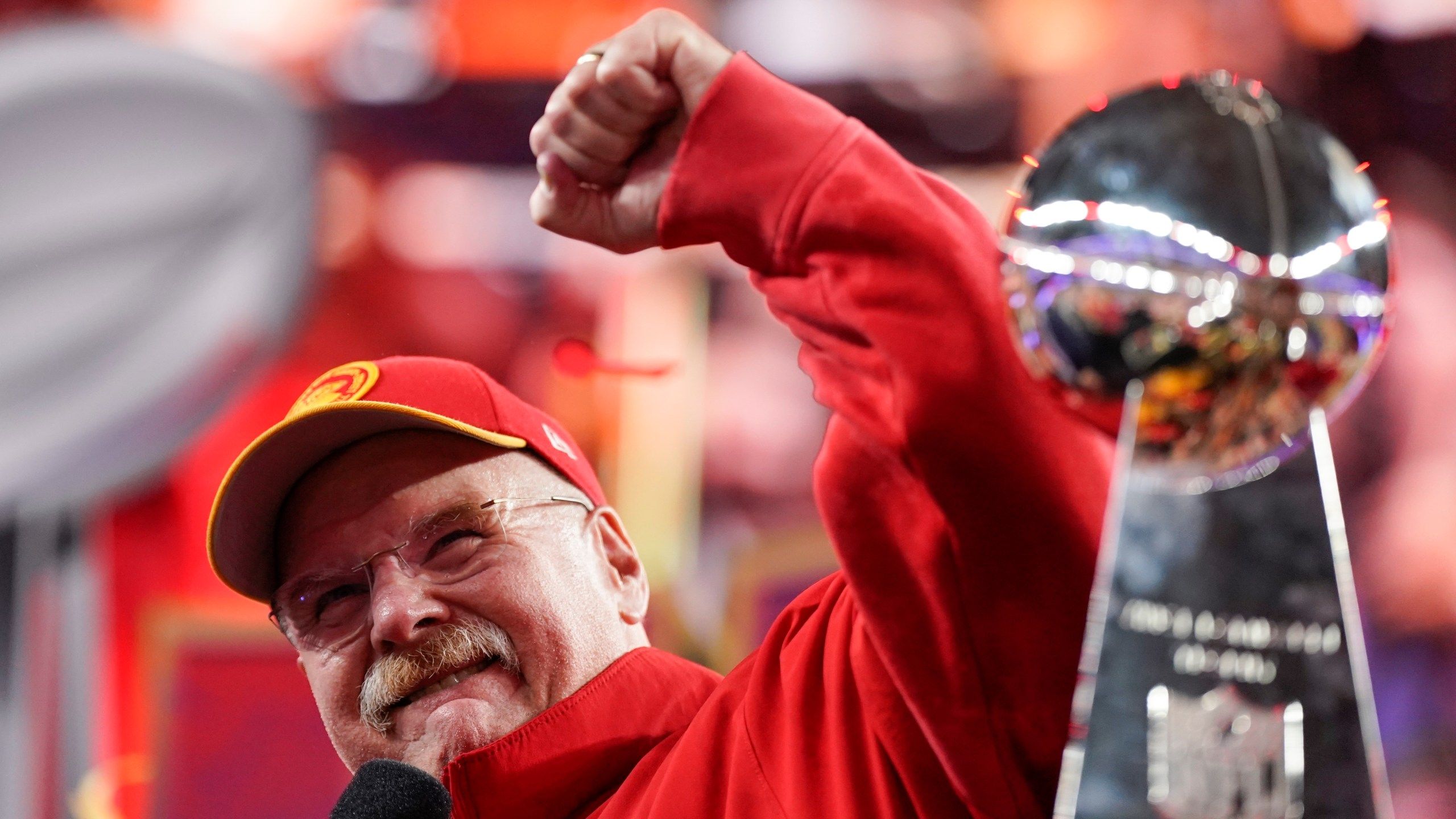 2560x1440 Chiefs coach Andy Reid already talking about preparations for next season
