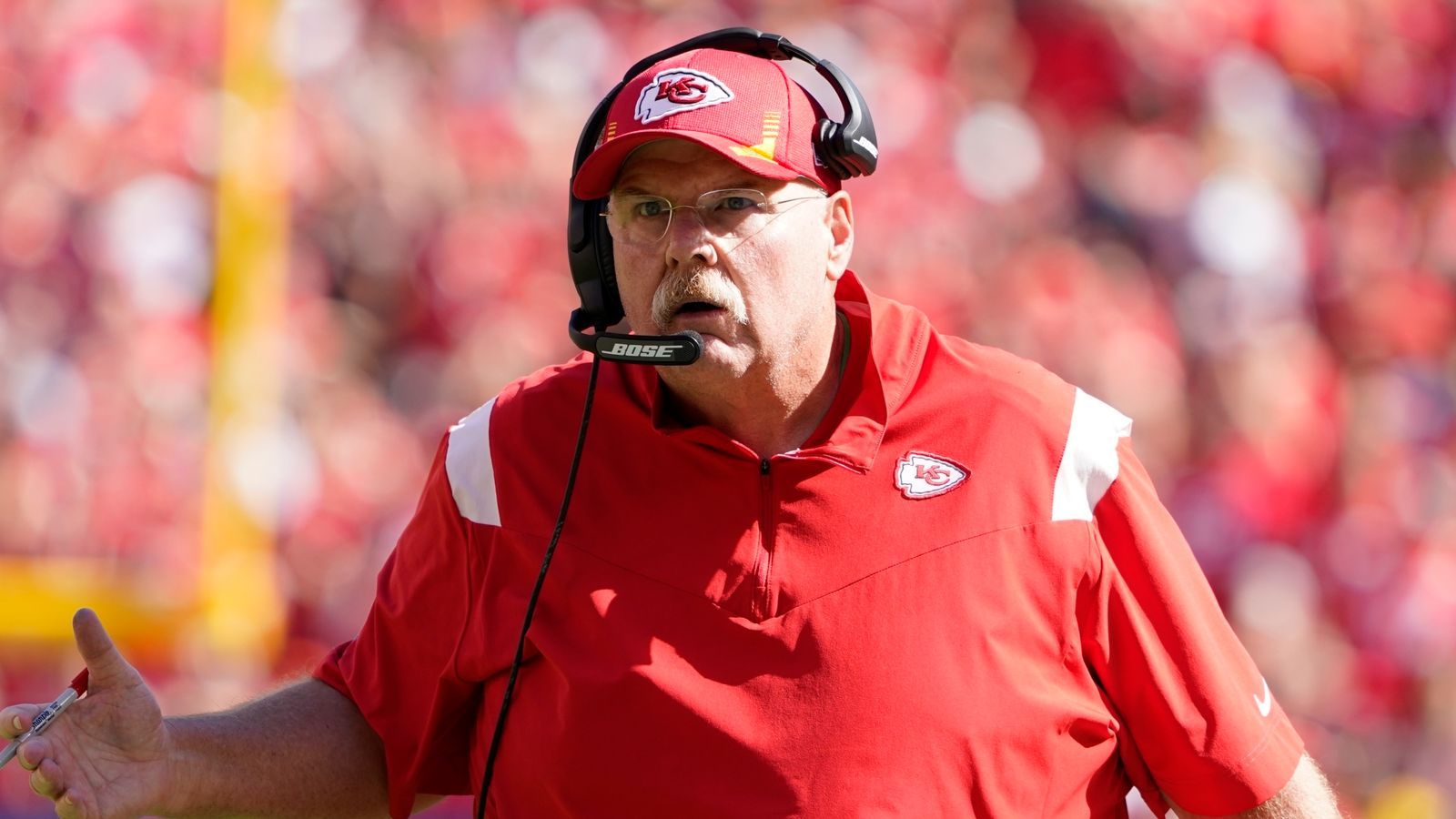 1600x900 Andy Reid: Kansas City Chiefs coach leaves in ambulance but 'doing well'