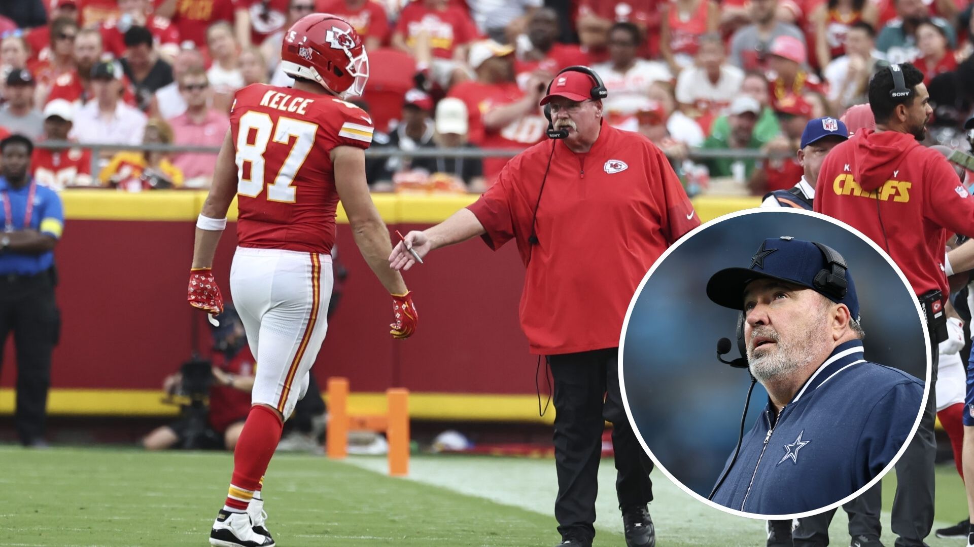1920x1080 Mike McCarthy weighs in on Chiefs' Andy Reid and Travis Kelce sideline clash, 'it's a sign of.'