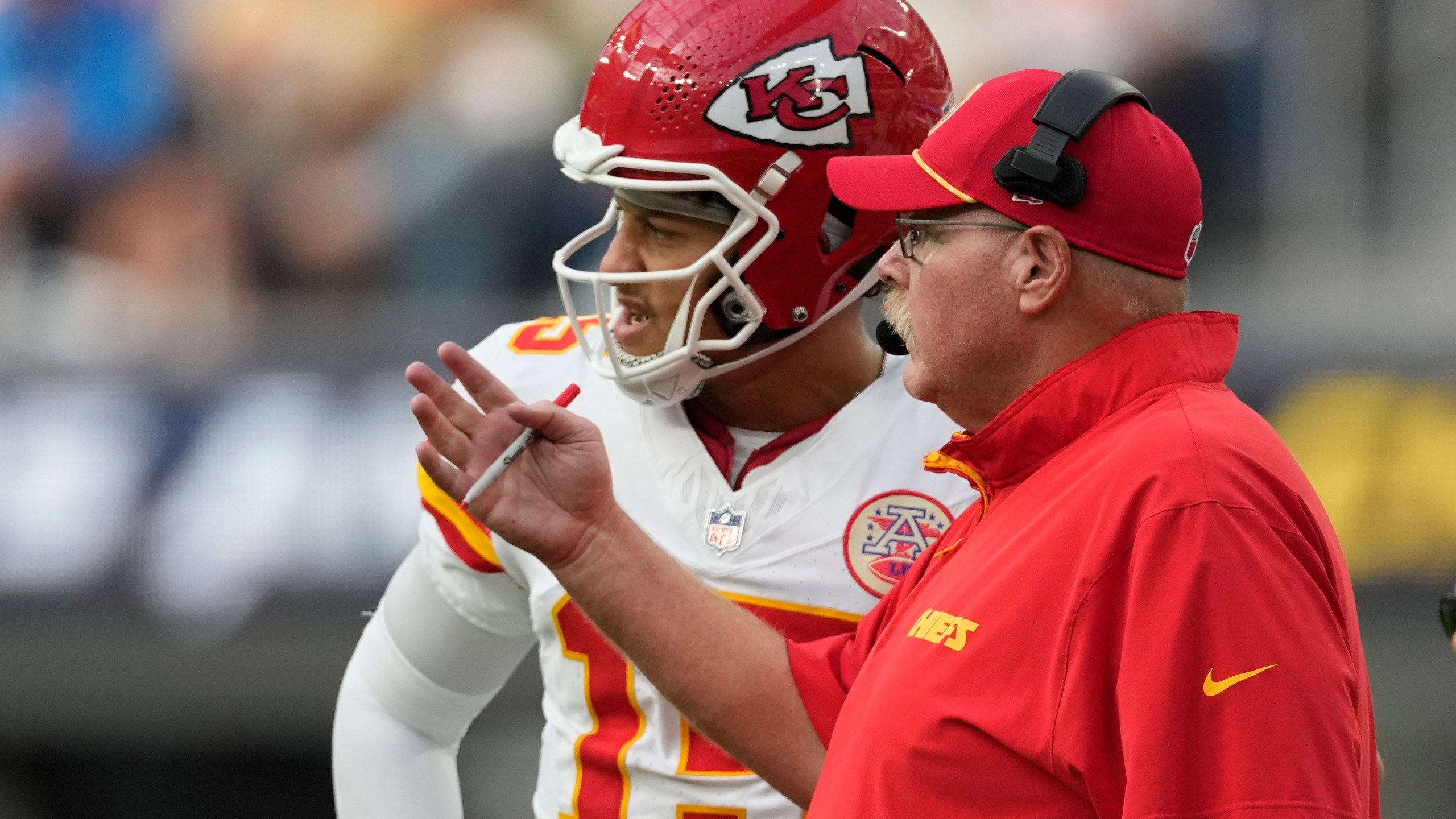 2560x1440 Patrick Mahomes Sees Himself Turning The Corner Amid A Slow Start, Even As The Chiefs Are 4 0. KSNT 27 News