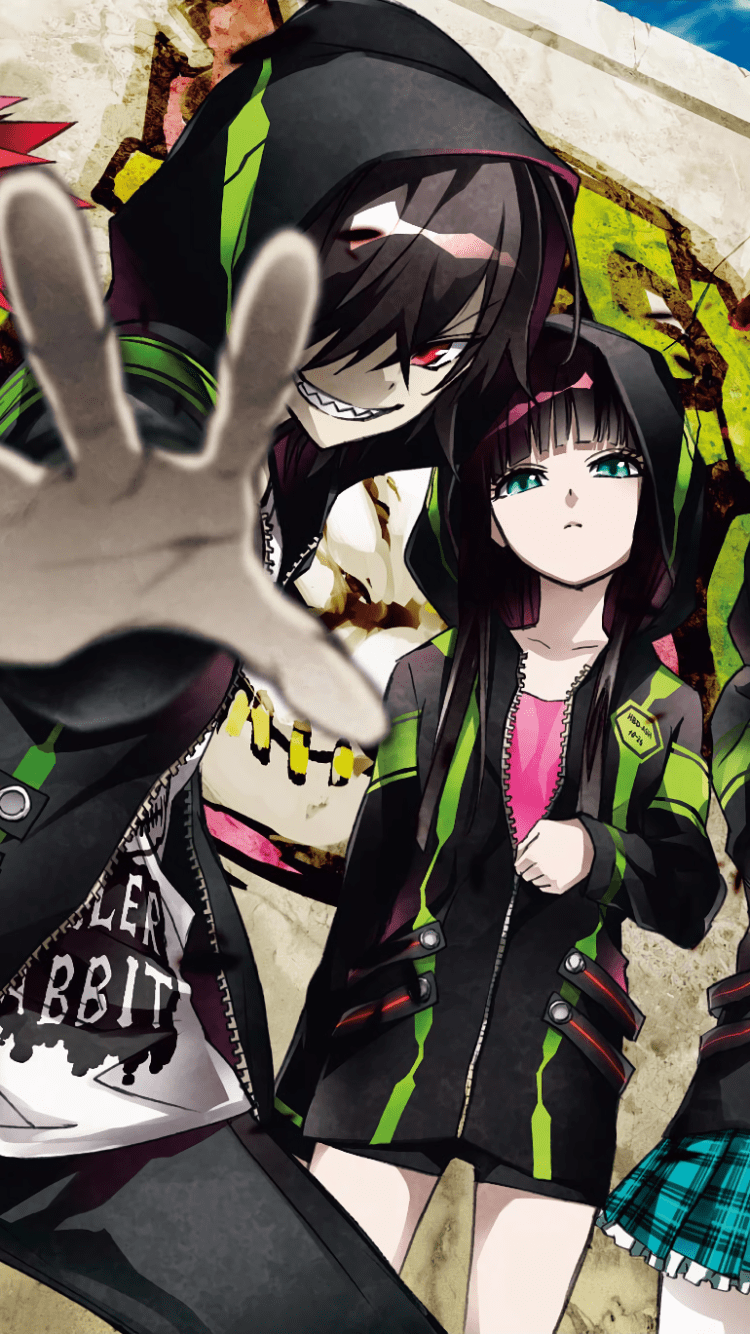 750x1334 Anime Twin Star Exorcists (750x1334) Wallpaper