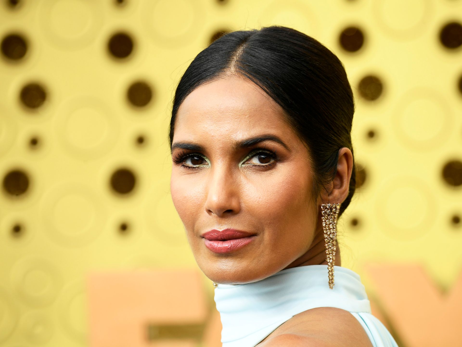 1920x1440 Top Chef's Padma Lakshmi's lookalike teen daughter is following in famous mom's footsteps. HELLO!