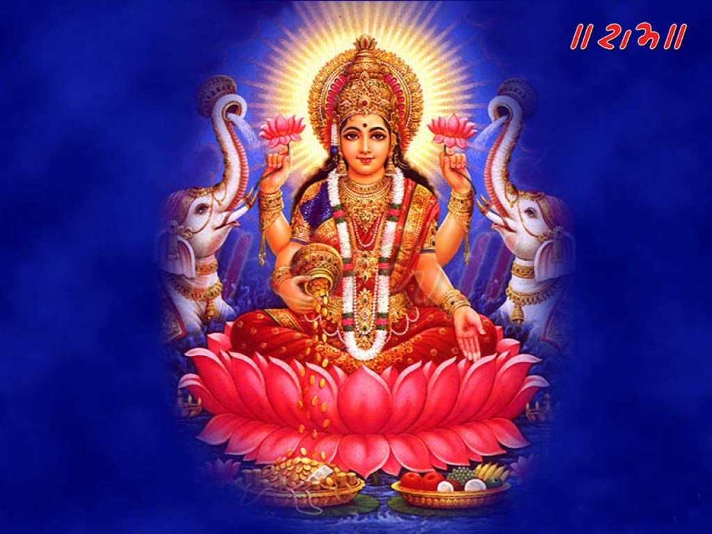 1024x768 PadmaMukhi. Goddess Image and Wallpaper Laxmi Wallpaper