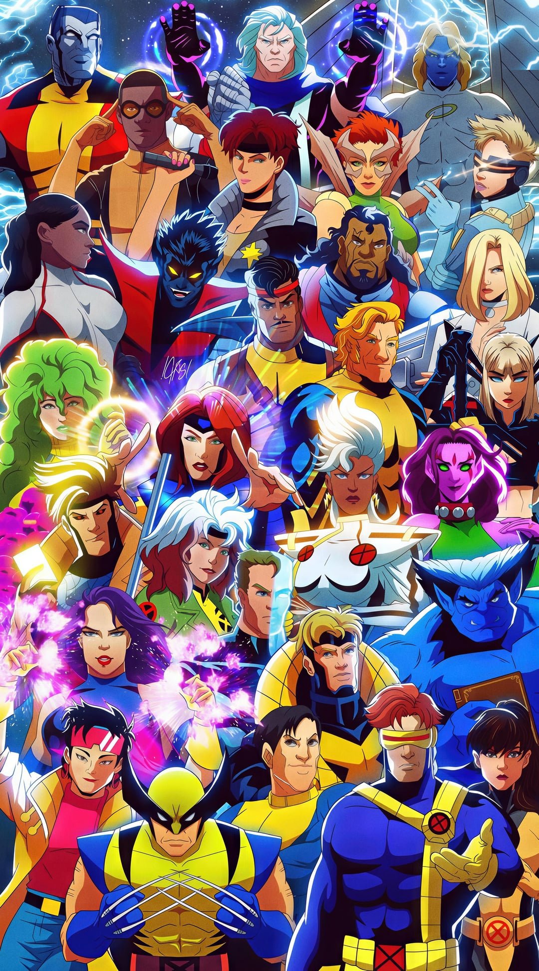 1080x1943 X Men '97K Wallpaper. Art By Chris Jones Mistajonz