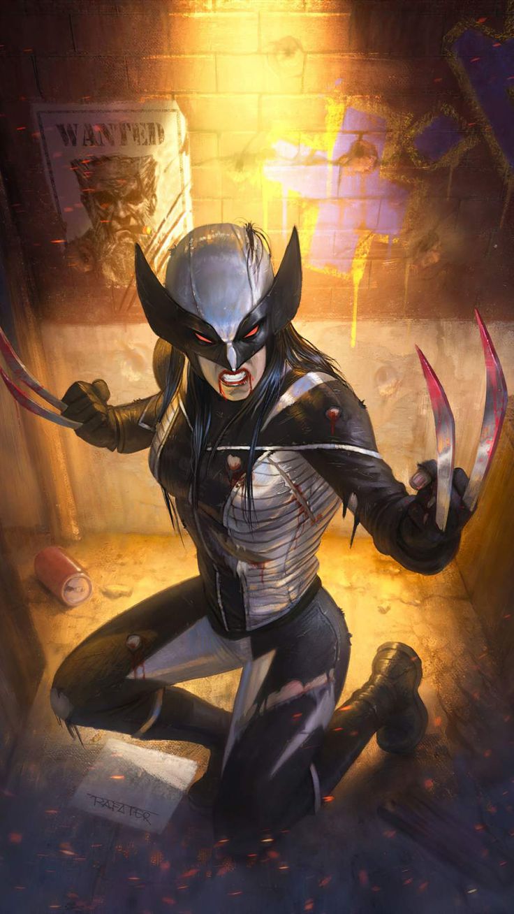 736x1308 X23 Wolverine Artwork iPhone Wallpaper