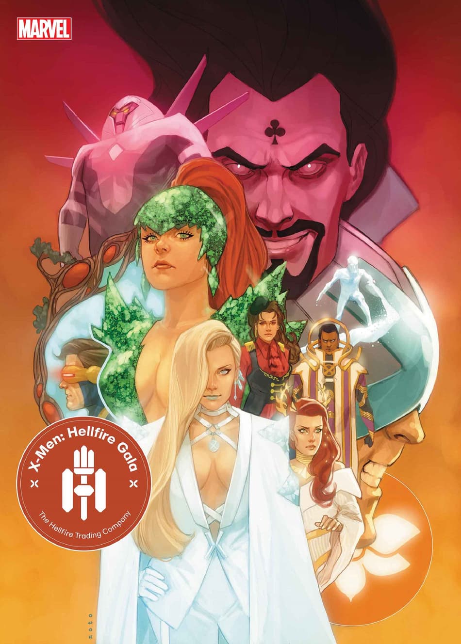 950x1328 Hellfire Gala 2023' Sets the Stage for Krakoan High Fashion, Drama, and the Fall of X