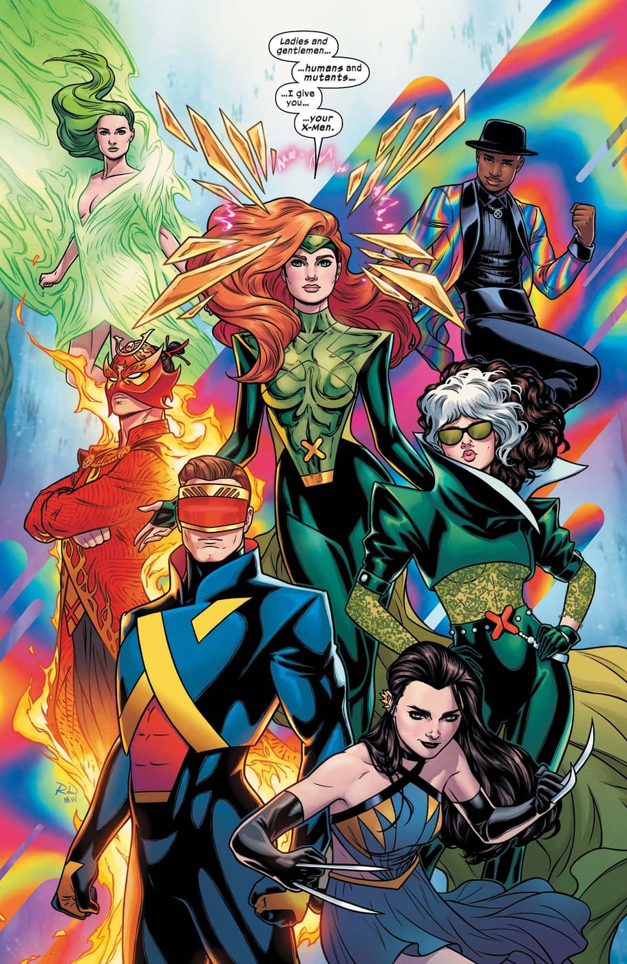 911x1401 The Debut Of The New X Men