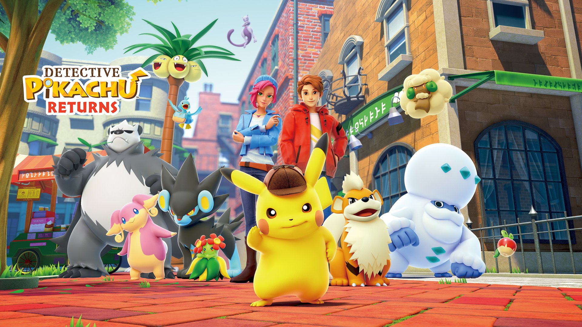 1920x1080 Detective Pikachu Returns: Pikachu and Tim are on the case! Can they unravel Ryme City's mysteries?
