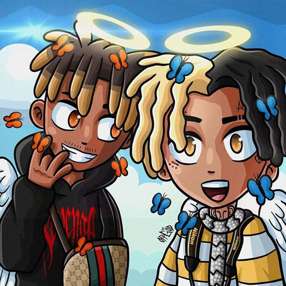 950x950 Download Legends in the Making: XXXTentacion and Juice Wrld Wallpaper